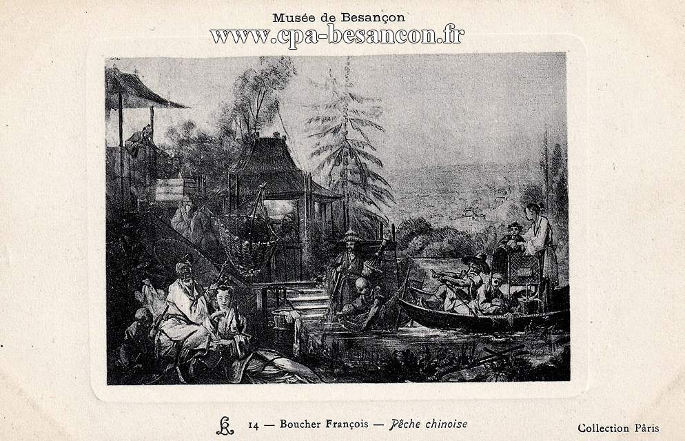 Musée de Besançon - 14 - Boucher François - Pêche chinoise